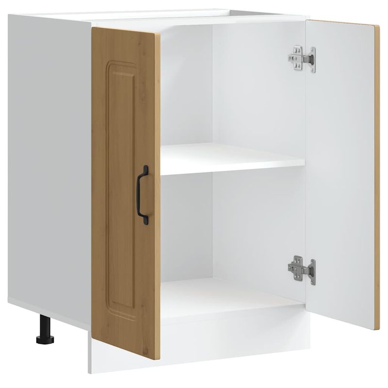 Casa si Gradina - Mobilier - Comode si corpuri - Corpuri bucatarie - Dulap de baza pentru chiuveta „Kalmar” Stejar Artisan Lemn - Infinity.ro