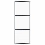 Casa si Gradina - Constructii - Usi interior, exterior si garaj - Usi interior - Usa glisanta cu set feronerie, 76x205 cm, sticla ESG/aluminiu - Infinity.ro