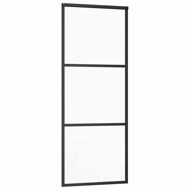 Casa si Gradina - Constructii - Usi interior, exterior si garaj - Usi interior - Usa glisanta cu set feronerie, 76x205 cm, sticla ESG/aluminiu - Infinity.ro