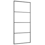 Casa si Gradina - Constructii - Usi interior, exterior si garaj - Usi interior - Usa glisanta cu set feronerie, 90x205 cm, sticla ESG/aluminiu - Infinity.ro