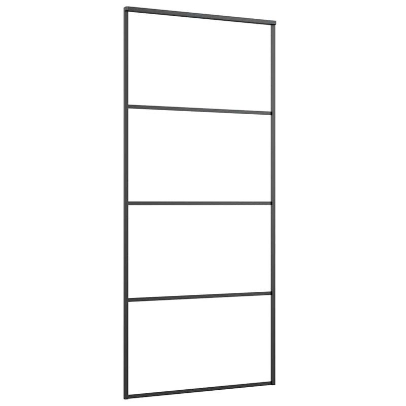 Casa si Gradina - Constructii - Usi interior, exterior si garaj - Usi interior - Usa glisanta cu set feronerie, 90x205 cm, sticla ESG/aluminiu - Infinity.ro