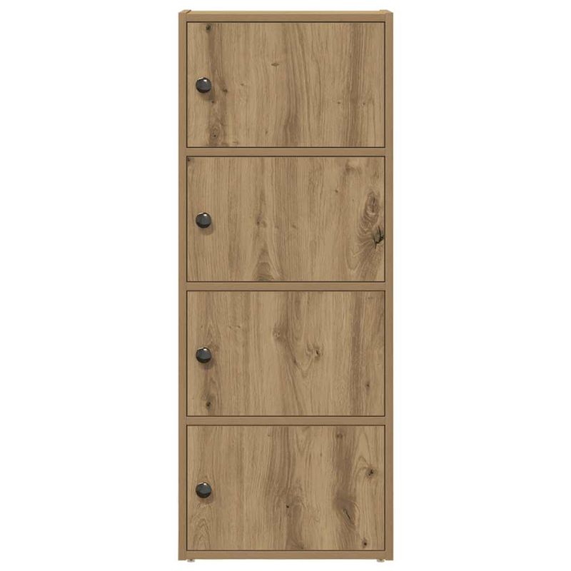 Casa si Gradina - Mobilier - Biblioteci si rafturi - Biblioteci - Biblioteca, stejar artizanal, 40x24x102 cm, lemn prelucrat - Infinity.ro