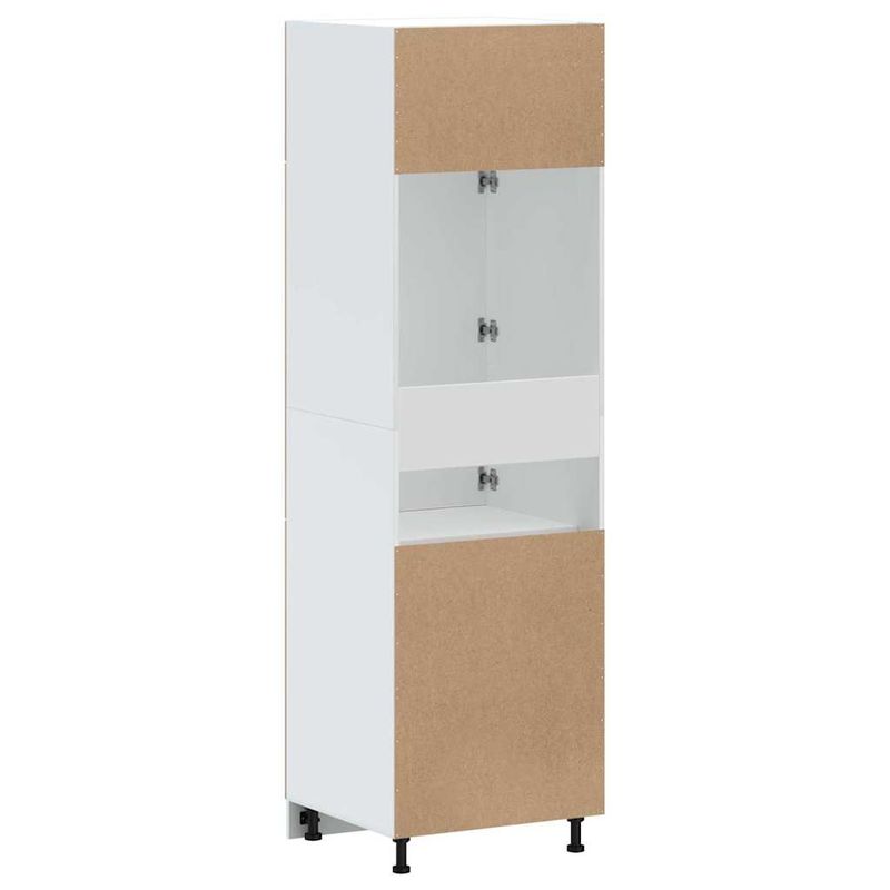Casa si Gradina - Mobilier - Comode si corpuri - Corpuri bucatarie - Dulap de bucatarie „Lucca” Lemn prelucrat gri beton, model 1x bufet, mărime 60x57x207 cm - Infinity.ro