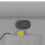 Ingrijire personala si Cosmetice - Sanatate si wellness - Articole wellness - Fotolii de masaj - Scaun de masaj cu tesatura gri nor - Infinity.ro