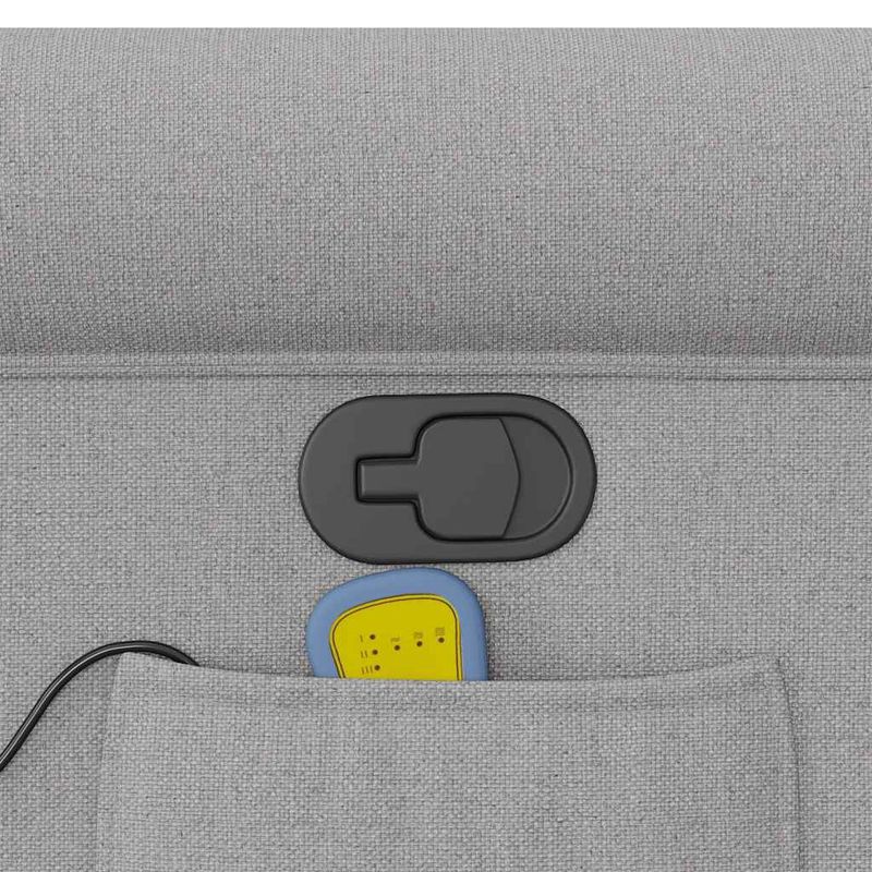 Ingrijire personala si Cosmetice - Sanatate si wellness - Articole wellness - Fotolii de masaj - Scaun de masaj cu tesatura gri nor - Infinity.ro