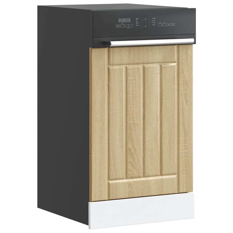 Electronice si Electrocasnice - Masini de spalat vase - Accesorii masini de spalat vase - Panou pentru masina spalat vase Lucca Lemn stejar Sonoma, mărime 45x1.5x67 cm - Infinity.ro