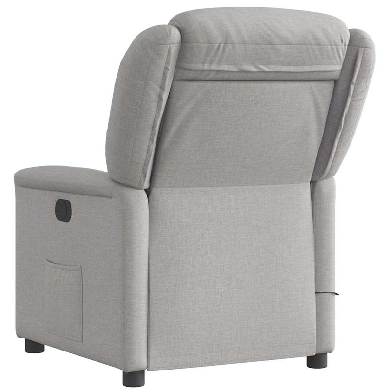 Ingrijire personala si Cosmetice - Sanatate si wellness - Articole wellness - Fotolii de masaj - Fotoliu reclinabil electric pentru masaj Cloud Grey Fabric - Infinity.ro
