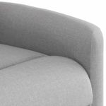 Ingrijire personala si Cosmetice - Sanatate si wellness - Articole wellness - Fotolii de masaj - Fotoliu reclinabil electric pentru masaj Cloud Grey Fabric - Infinity.ro