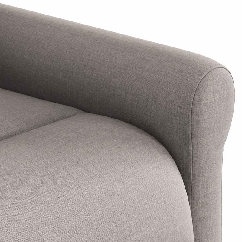 Ingrijire personala si Cosmetice - Sanatate si wellness - Articole wellness - Fotolii de masaj - Fotoliu electric de masaj rabatabil, gri taupe, textil - Infinity.ro
