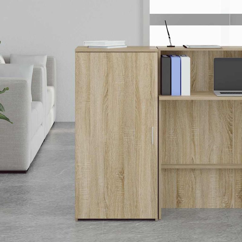 Casa si Gradina - Mobilier - Dulapuri si sifoniere - Dulapuri - Dulap de depozitare stejar sonoma 50x45x103,5 cm lemn prelucrat - Infinity.ro