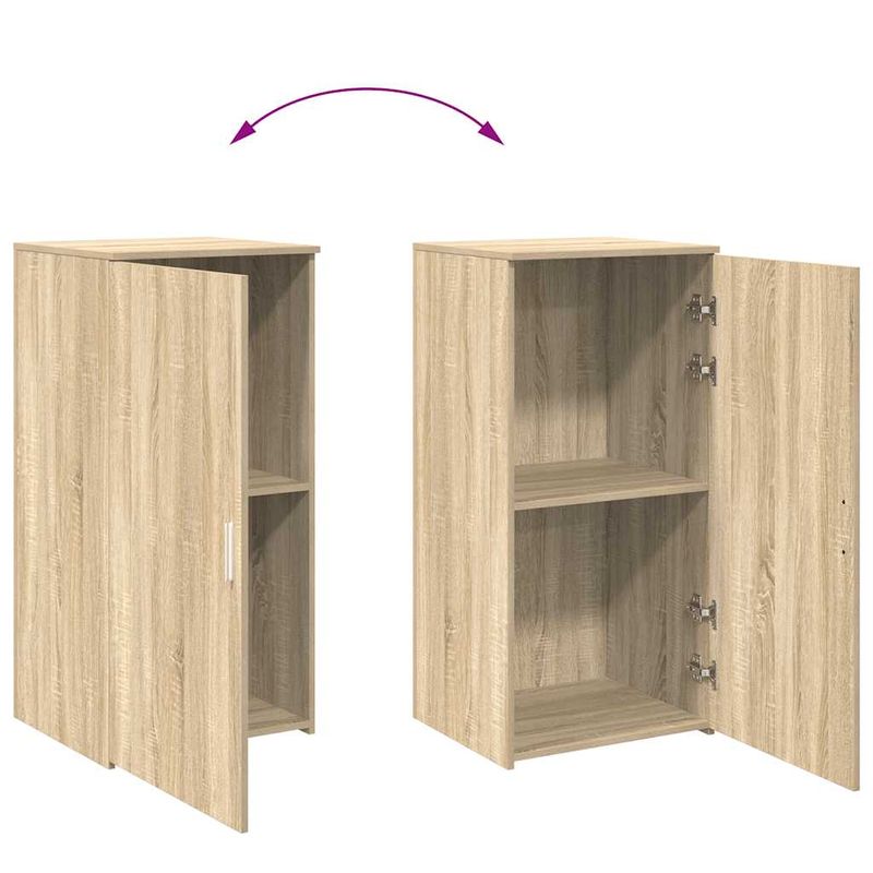 Casa si Gradina - Mobilier - Dulapuri si sifoniere - Dulapuri - Dulap de depozitare stejar sonoma 50x45x103,5 cm lemn prelucrat - Infinity.ro