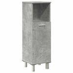 Casa si Gradina - Mobilier - Seturi de mobilier - Seturi baie - Set mobilier de baie, 4 piese, gri beton, lemn compozit - Infinity.ro