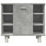 Casa si Gradina - Mobilier - Seturi de mobilier - Seturi baie - Set mobilier de baie, 4 piese, gri beton, lemn compozit - Infinity.ro