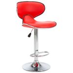 Casa si Gradina - Mobilier - Scaune si fotolii - Scaune - Scaune de bar, 2 buc., rosu, piele ecologica - Infinity.ro