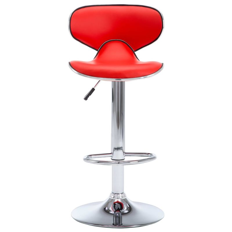 Casa si Gradina - Mobilier - Scaune si fotolii - Scaune - Scaune de bar, 2 buc., rosu, piele ecologica - Infinity.ro
