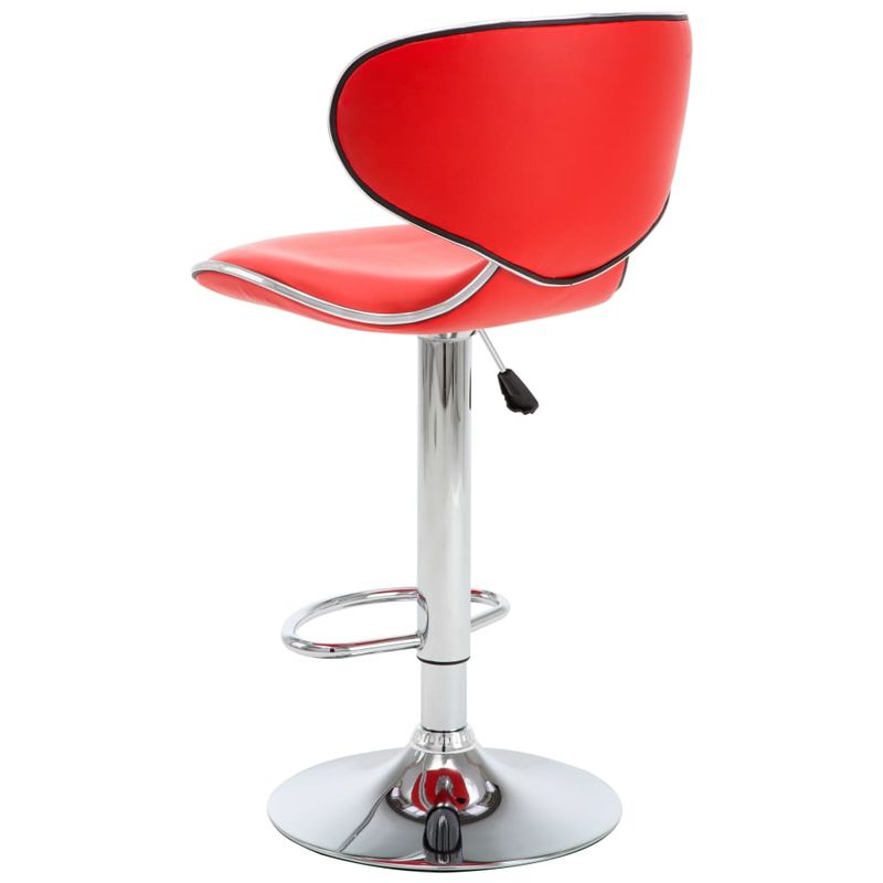 Casa si Gradina - Mobilier - Scaune si fotolii - Scaune - Scaune de bar, 2 buc., rosu, piele ecologica - Infinity.ro
