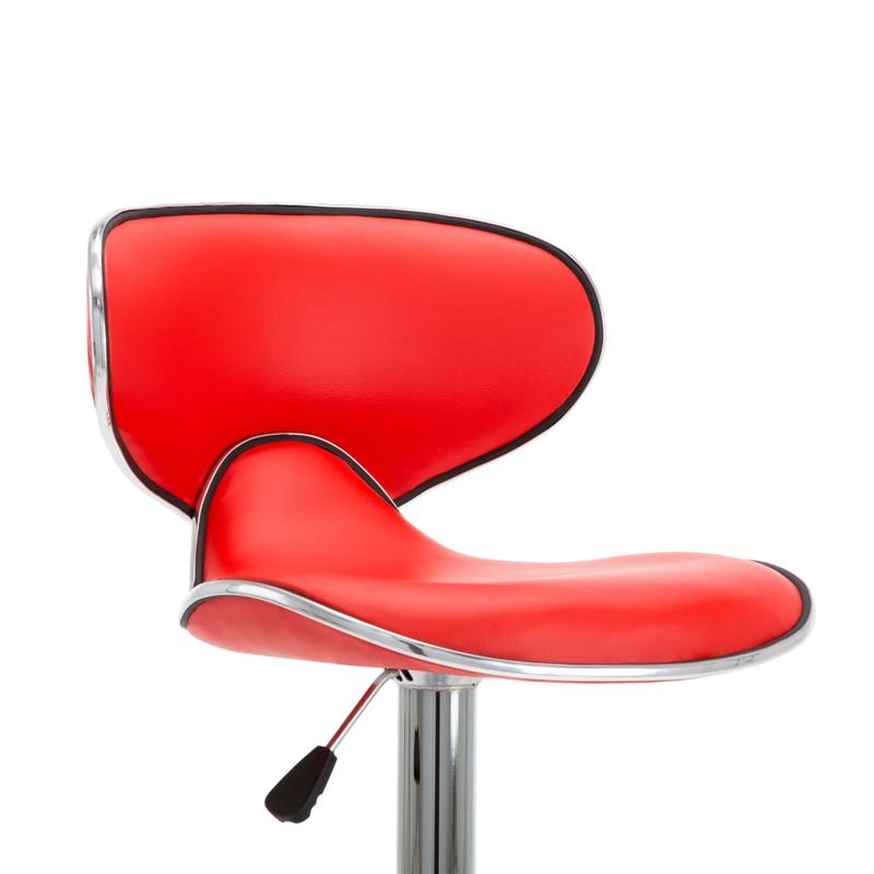 Casa si Gradina - Mobilier - Scaune si fotolii - Scaune - Scaune de bar, 2 buc., rosu, piele ecologica - Infinity.ro