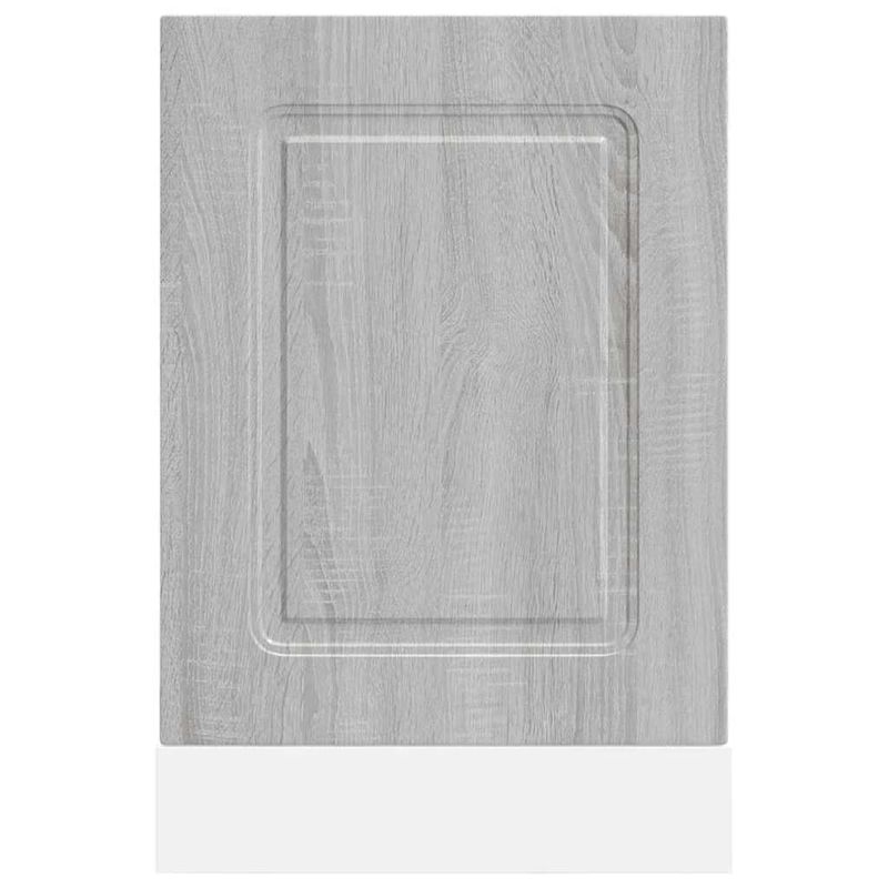 Electronice si Electrocasnice - Masini de spalat vase - Accesorii masini de spalat vase - Panou pentru masina de spalat vase Gri Sonoma Lemn prelucrat - Infinity.ro