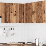 Casa si Gradina - Mobilier - Comode si corpuri - Corpuri bucatarie - Dulap de colt de bucatarie „Lucca” Lemn vechi lemn prelucrat - Infinity.ro