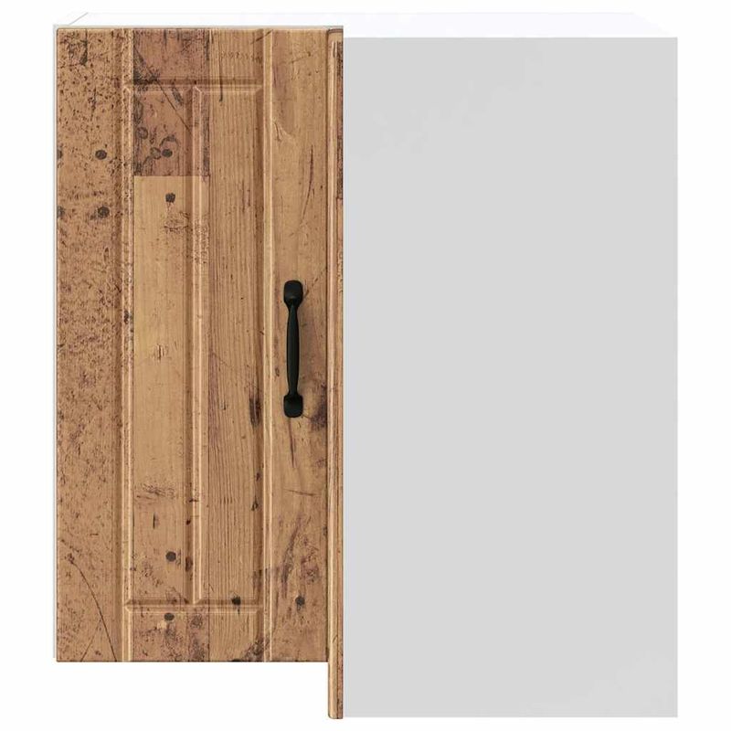 Casa si Gradina - Mobilier - Comode si corpuri - Corpuri bucatarie - Dulap de colt de bucatarie „Lucca” Lemn vechi lemn prelucrat - Infinity.ro