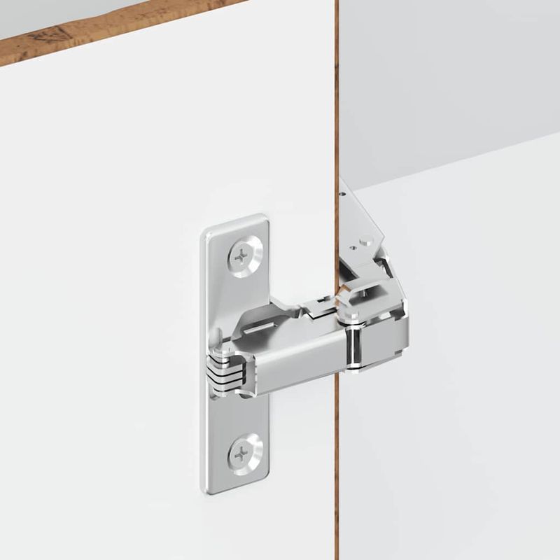 Casa si Gradina - Mobilier - Comode si corpuri - Corpuri bucatarie - Dulap de colt de bucatarie „Lucca” Lemn vechi lemn prelucrat - Infinity.ro