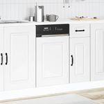 Electronice si Electrocasnice - Masini de spalat vase - Accesorii masini de spalat vase - Panou pentru masina de spalat vase "Kalmar" alb lemn prelucrat - Infinity.ro