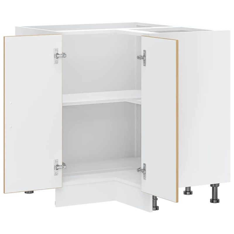 Casa si Gradina - Mobilier - Comode si corpuri - Corpuri bucatarie - Dulap de baza pe colt de bucatarie „Lucca” stejar artizanal - Infinity.ro