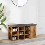 Casa si Gradina - Mobilier - Organizare si depozitare - Bancute - Banca de pantofi,lemn vechi, 102x32x50 cm, lemn prelucrat, - Infinity.ro