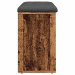 Casa si Gradina - Mobilier - Organizare si depozitare - Bancute - Banca de pantofi,lemn vechi, 102x32x50 cm, lemn prelucrat, - Infinity.ro