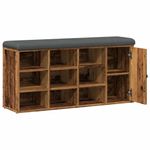Casa si Gradina - Mobilier - Organizare si depozitare - Bancute - Banca de pantofi,lemn vechi, 102x32x50 cm, lemn prelucrat, - Infinity.ro