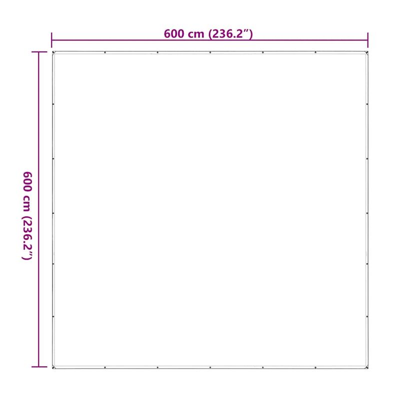 Casa si Gradina - Gradina si terasa - Umbrele si pavilioane - Pavilioane - Prelata transparenta cu ochiuri 6x6 m polietilena - Infinity.ro