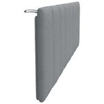 Casa si Gradina - Mobilier - Paturi si accesorii - Accesorii paturi - Tablie de pat Gri Sonoma 140 cm Lemn compozit - Infinity.ro