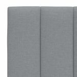 Casa si Gradina - Mobilier - Paturi si accesorii - Accesorii paturi - Tablie de pat Gri Sonoma 140 cm Lemn compozit - Infinity.ro