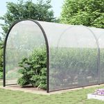 Casa si Gradina - Gradina si terasa - Umbrele si pavilioane - Pavilioane - Prelata transparenta cu ochiuri 10x12 m polietilena - Infinity.ro