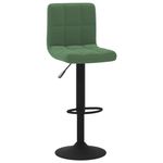 Casa si Gradina - Mobilier - Scaune si fotolii - Scaune - Scaun de bar, verde inchis, catifea - Infinity.ro