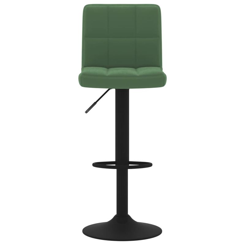 Casa si Gradina - Mobilier - Scaune si fotolii - Scaune - Scaun de bar, verde inchis, catifea - Infinity.ro