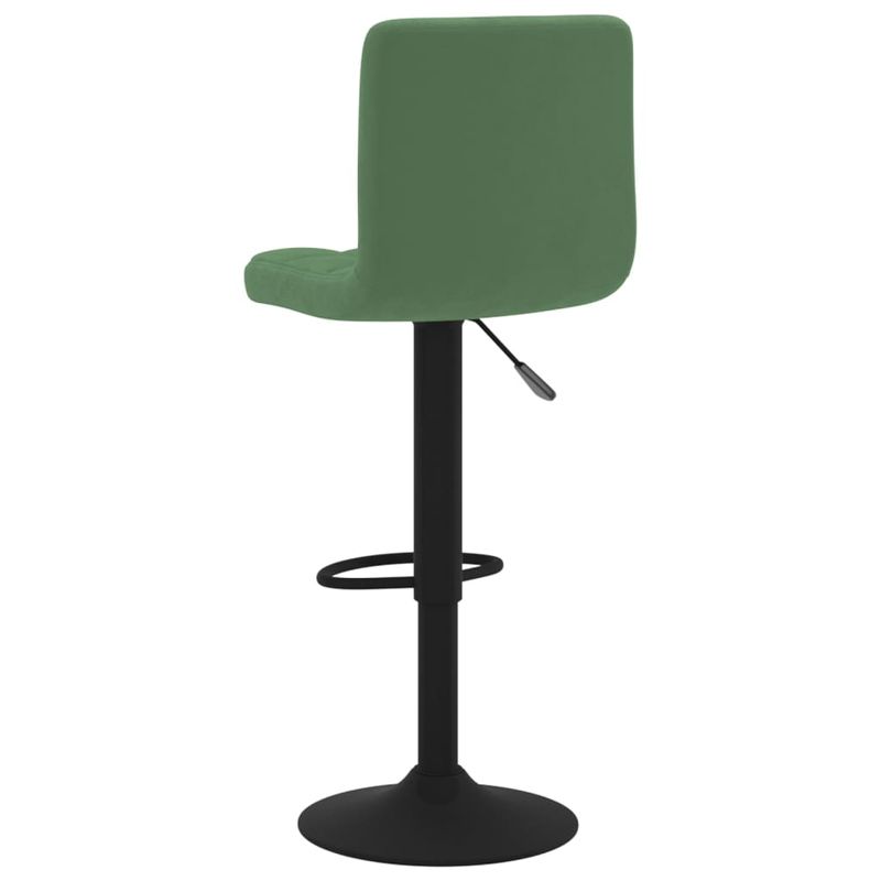 Casa si Gradina - Mobilier - Scaune si fotolii - Scaune - Scaun de bar, verde inchis, catifea - Infinity.ro