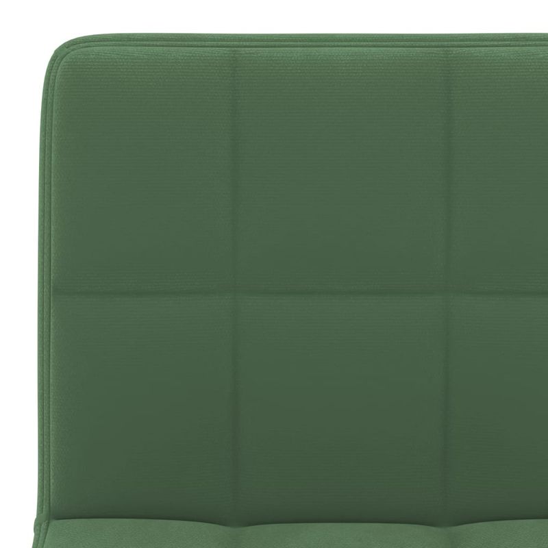 Casa si Gradina - Mobilier - Scaune si fotolii - Scaune - Scaun de bar, verde inchis, catifea - Infinity.ro
