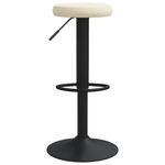 Casa si Gradina - Mobilier - Scaune si fotolii - Scaune - Scaune de bar, 2 buc., crem, catifea - Infinity.ro