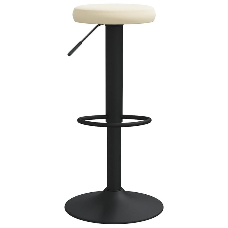 Casa si Gradina - Mobilier - Scaune si fotolii - Scaune - Scaune de bar, 2 buc., crem, catifea - Infinity.ro