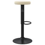 Casa si Gradina - Mobilier - Scaune si fotolii - Scaune - Scaune de bar, 2 buc., crem, catifea - Infinity.ro