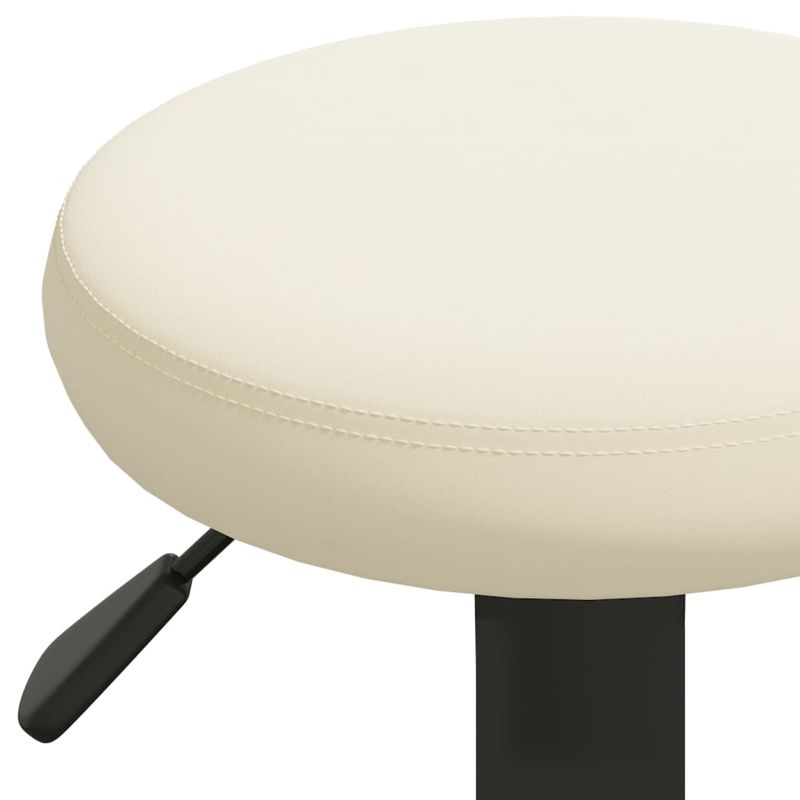 Casa si Gradina - Mobilier - Scaune si fotolii - Scaune - Scaune de bar, 2 buc., crem, catifea - Infinity.ro