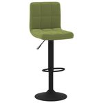 Casa si Gradina - Mobilier - Scaune si fotolii - Scaune - Scaune de bar, 2 buc., verde deschis, catifea - Infinity.ro