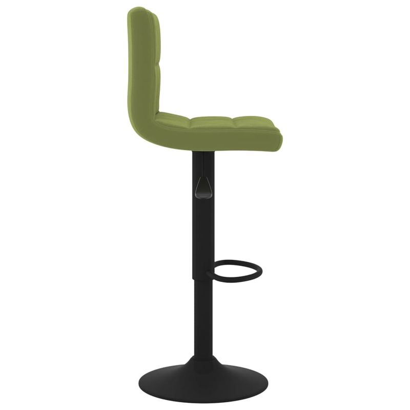 Casa si Gradina - Mobilier - Scaune si fotolii - Scaune - Scaune de bar, 2 buc., verde deschis, catifea - Infinity.ro