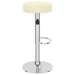 Casa si Gradina - Mobilier - Scaune si fotolii - Scaune - Scaune de bar, 2 buc., crem, material textil - Infinity.ro