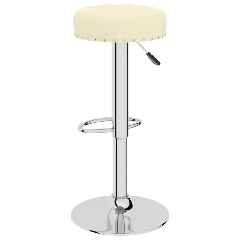 Casa si Gradina - Mobilier - Scaune si fotolii - Scaune - Scaune de bar, 2 buc., crem, material textil - Infinity.ro