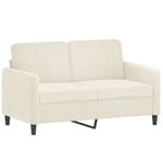 Casa si Gradina - Mobilier - Seturi de mobilier - Seturi living - Set de canapele cu perne, 3 piese, crem, catifea - Infinity.ro
