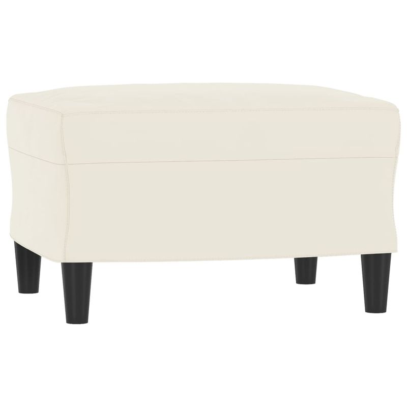 Casa si Gradina - Mobilier - Seturi de mobilier - Seturi living - Set de canapele cu perne, 3 piese, crem, catifea - Infinity.ro
