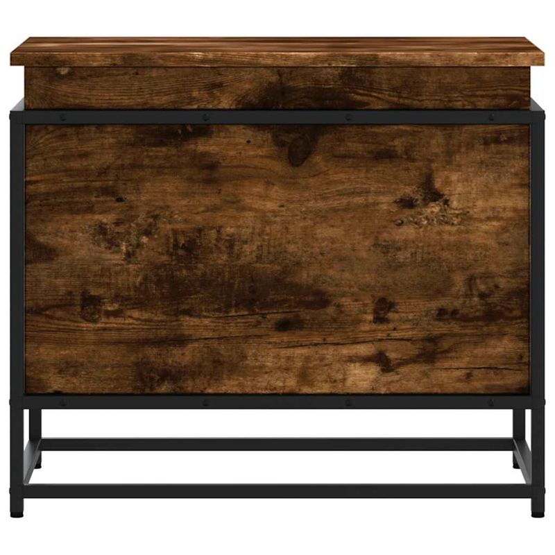 Casa si Gradina - Mobilier - Organizare si depozitare - Cutii depozitare - Cutie depozitare stejar afumat 60x40x51,5 cm lemn prelucrat - Infinity.ro