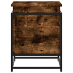 Casa si Gradina - Mobilier - Organizare si depozitare - Cutii depozitare - Cutie depozitare stejar afumat 60x40x51,5 cm lemn prelucrat - Infinity.ro